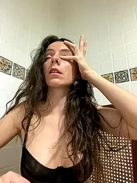coquette15 — Tits out + Suck dildo