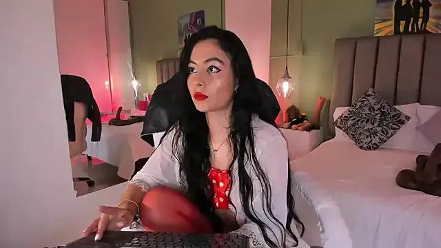 Samaanthaa_ — Fingers in ass + handprint with paint 